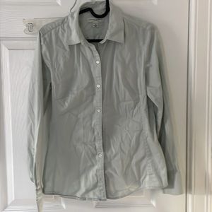 Banana republic mint fitted button down size S